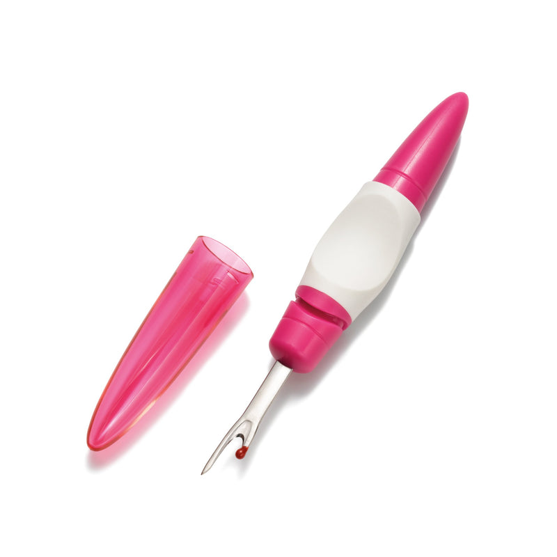 Cargue la imagen en el visor de la galería, 60126|Prym Large Seam Ripper with Protective Cap, Pink