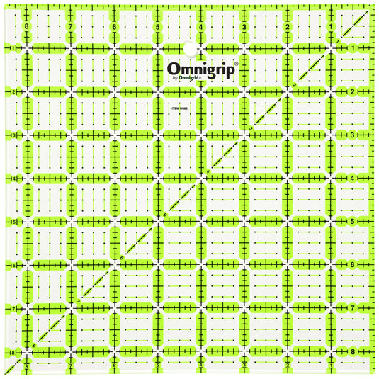 RN65105S|Omnigrid Omnigrip Non-Slip Square Ruler Value Pack (6-1/2