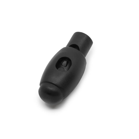 469-1|Dritz Cord Locks & Stops, Black, 2 pc