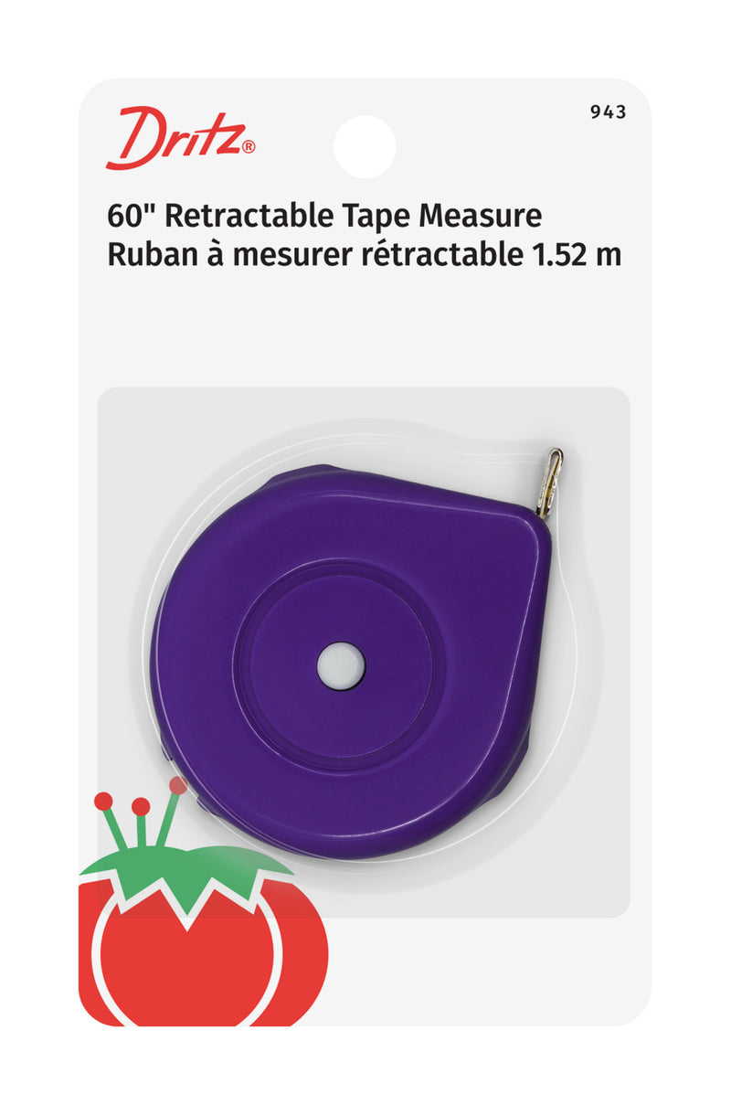 Cargue la imagen en el visor de la galería, 943|Dritz 60-Inch Retractable Tape Measure, Assorted Colors