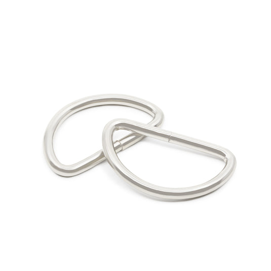 782-65|Dritz 1-1/2" D-Rings, Silver, 2 pc