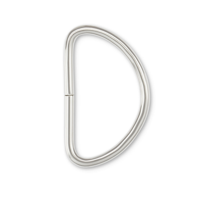 Load image into Gallery viewer, 117-114-65|Dritz 1-1/4" D-Rings, Nickel, 4 pc