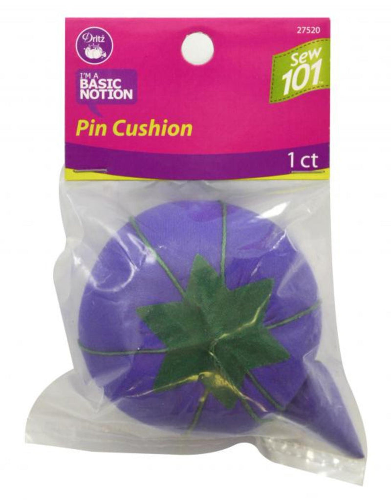 Cargue la imagen en el visor de la galería, 27520|Dritz Sew 101 Tomato Pin Cushion with Strawberry Emery, 2-3/4", Assorted Colors