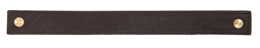 44309-2|Dritz 10" Faux Leather Handle Set, Brown