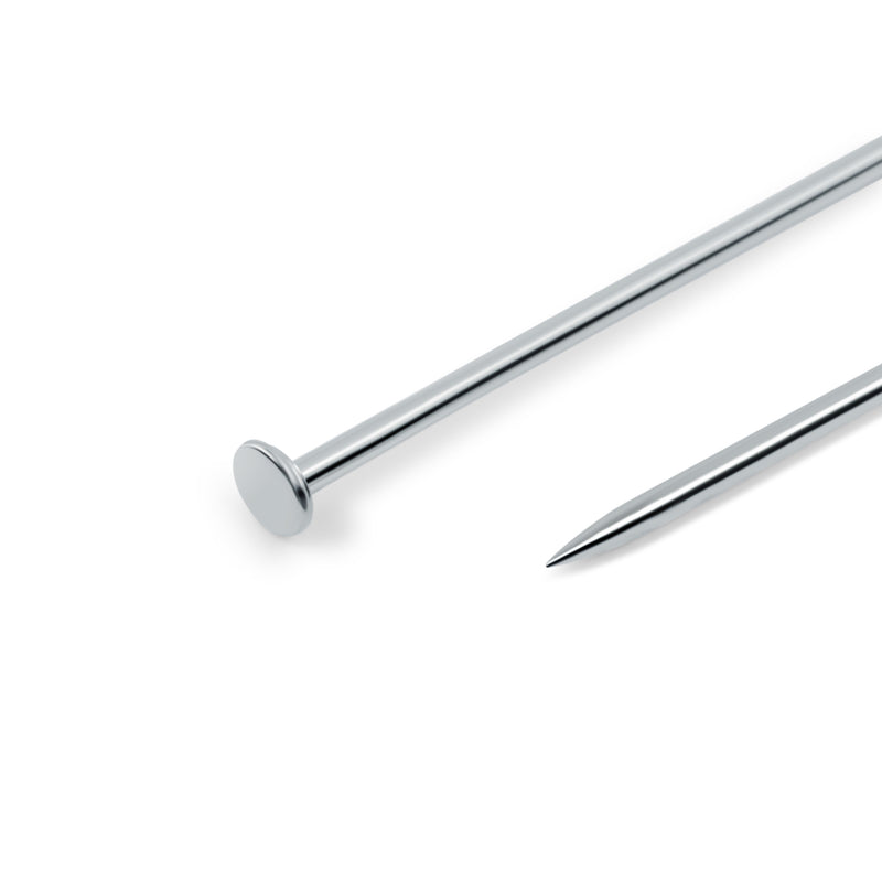 Chargez l'image dans la visionneuse de la galerie, 117300|Prym Bead Pins, Size 12, Nickel, 1/2 lb
