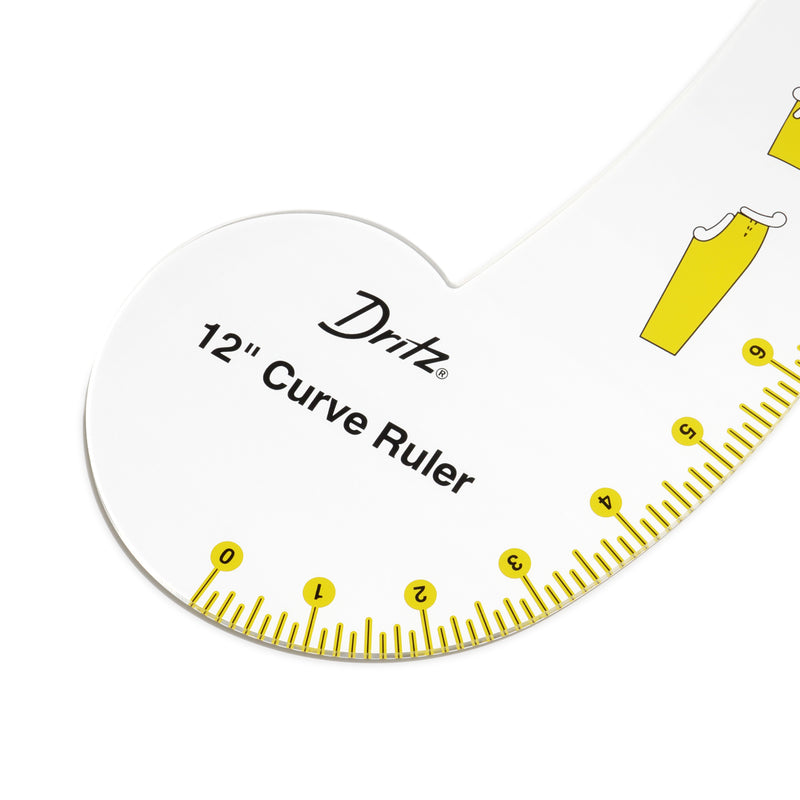 Load image into Gallery viewer, 854|Dritz 12" Curve Ruler with How-To Illustrations
