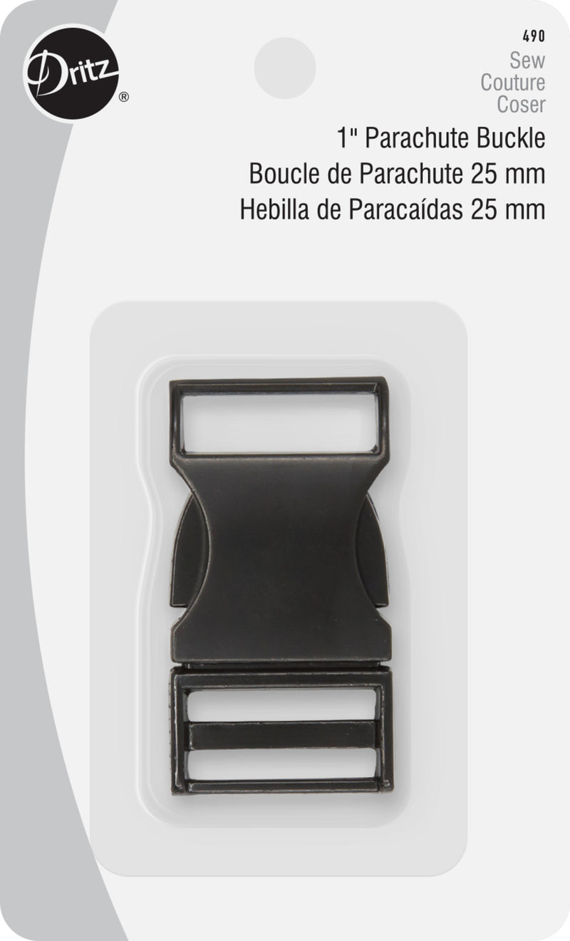 Load image into Gallery viewer, 490|Dritz 1" Parachute Buckle, Black