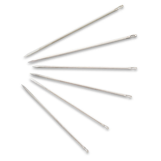 131259|Prym Leather Hand Needles, No. 3-7, 6 pc