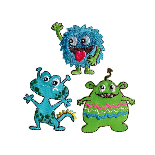 924300|Prym Applique, Monsters, 3 pc