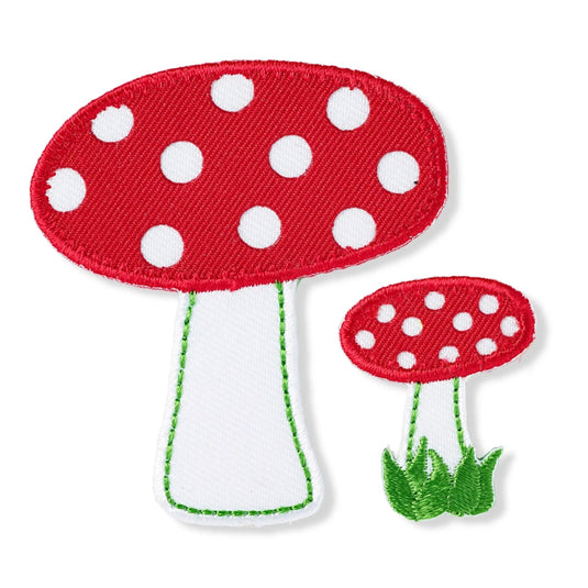 924214|Prym Applique, Mushrooms, 2 pc