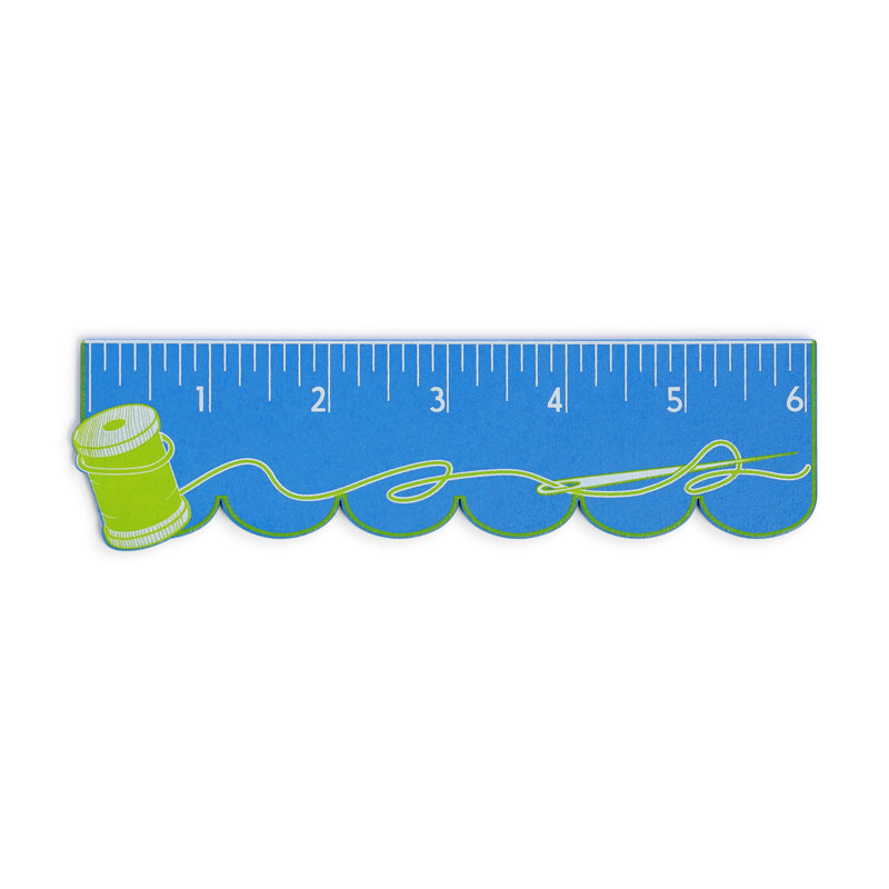 Load image into Gallery viewer, 5119|Dritz 6" Wooden Ruler, Thread Spool
