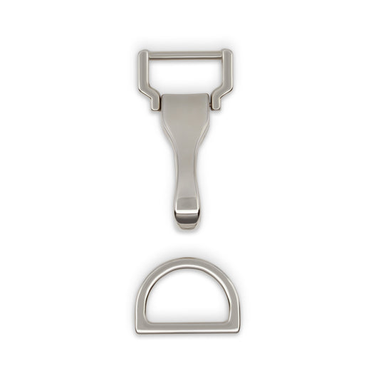 729-65|Dritz Large Hook & D-Ring, Nickel
