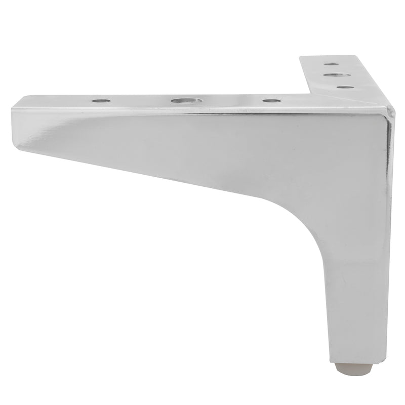 Chargez l'image dans la visionneuse de la galerie, 44707-65|Dritz Metal Corner Legs, Nickel, 2 pc