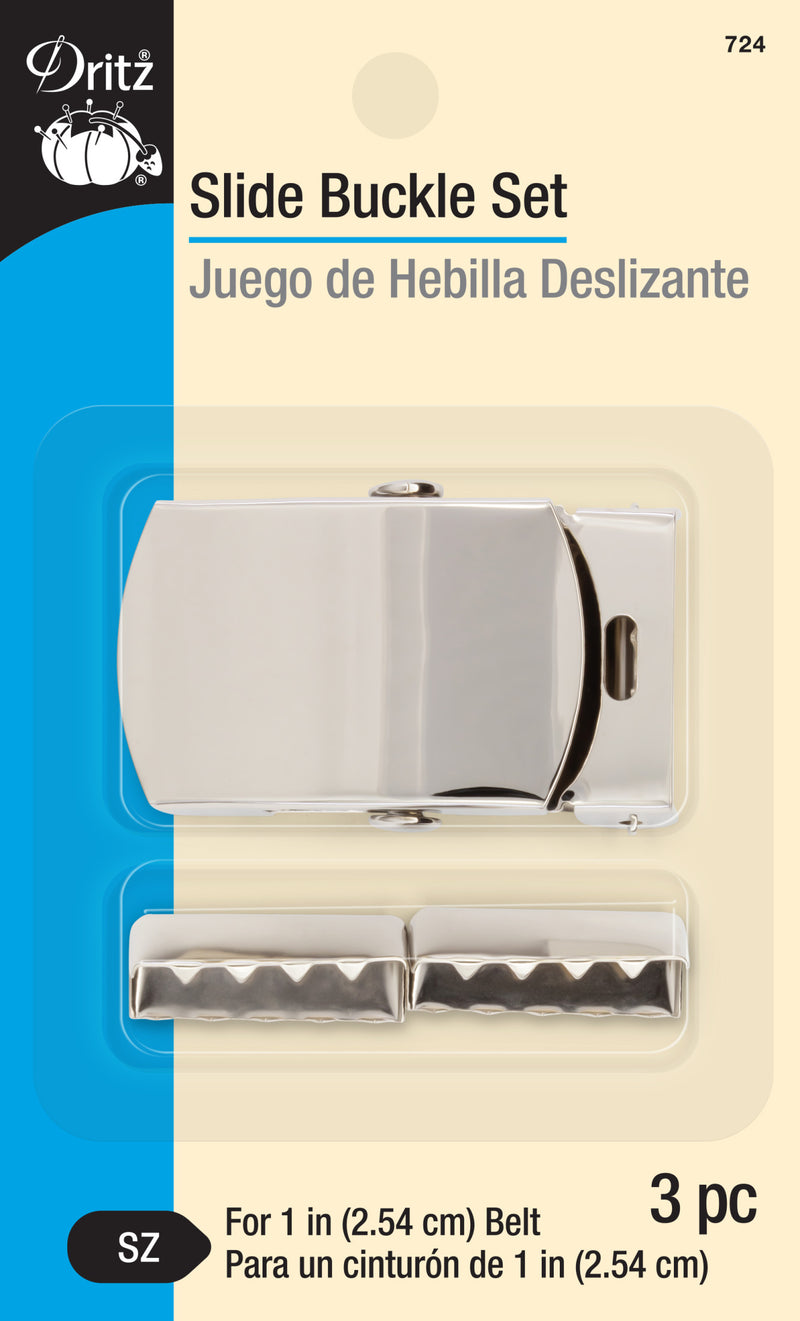 Load image into Gallery viewer, 724|Dritz Slide Buckle Set, Nickel