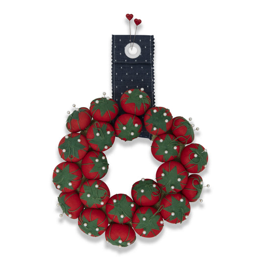 BK161|Dritz 1" Tiny Tomato Pin Cushions, 12 pc