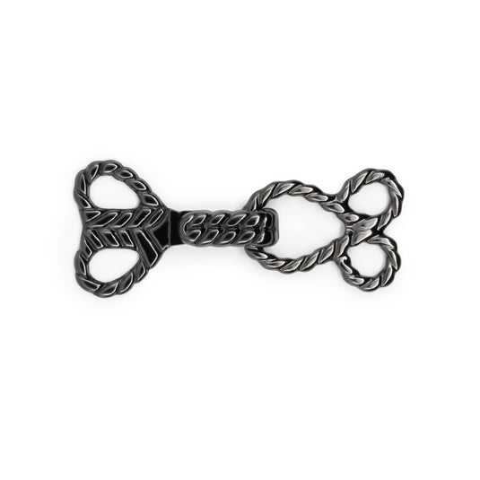 439-33|Dritz Decorative Hooks & Eyes, 2 Sets, Gunmetal