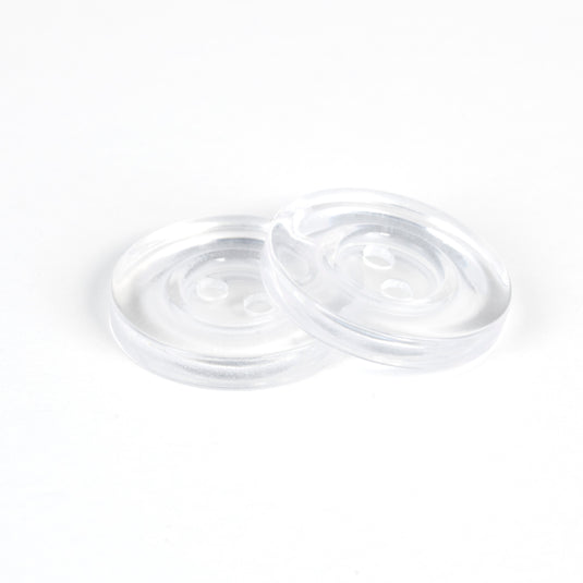 25564|Dritz Transparent Buttons, 17mm, 16 pc