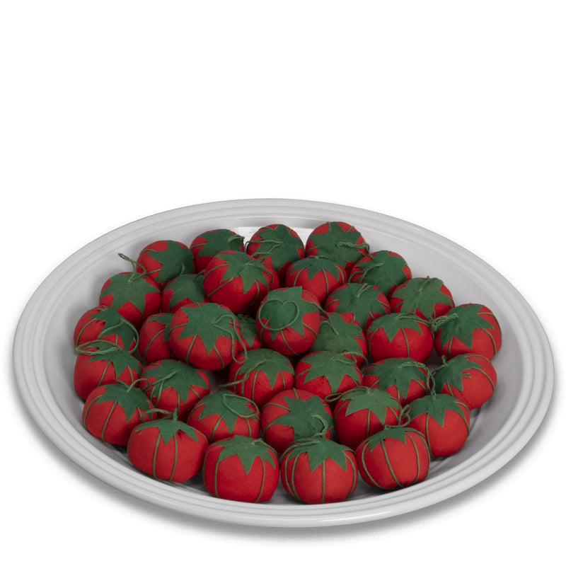 Load image into Gallery viewer, BK161|Dritz 1" Tiny Tomato Pin Cushions, 12 pc