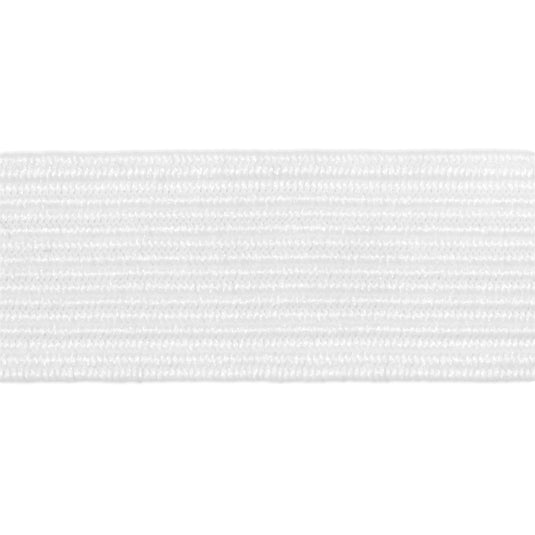 9532W|Dritz 1/2" White Braided Elastic, 4-1/2 yd