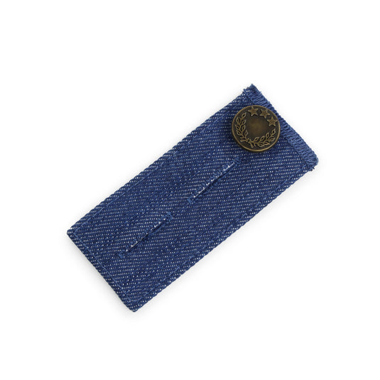 82676|Dritz Adjustable Pants Extender Button, Light Denim