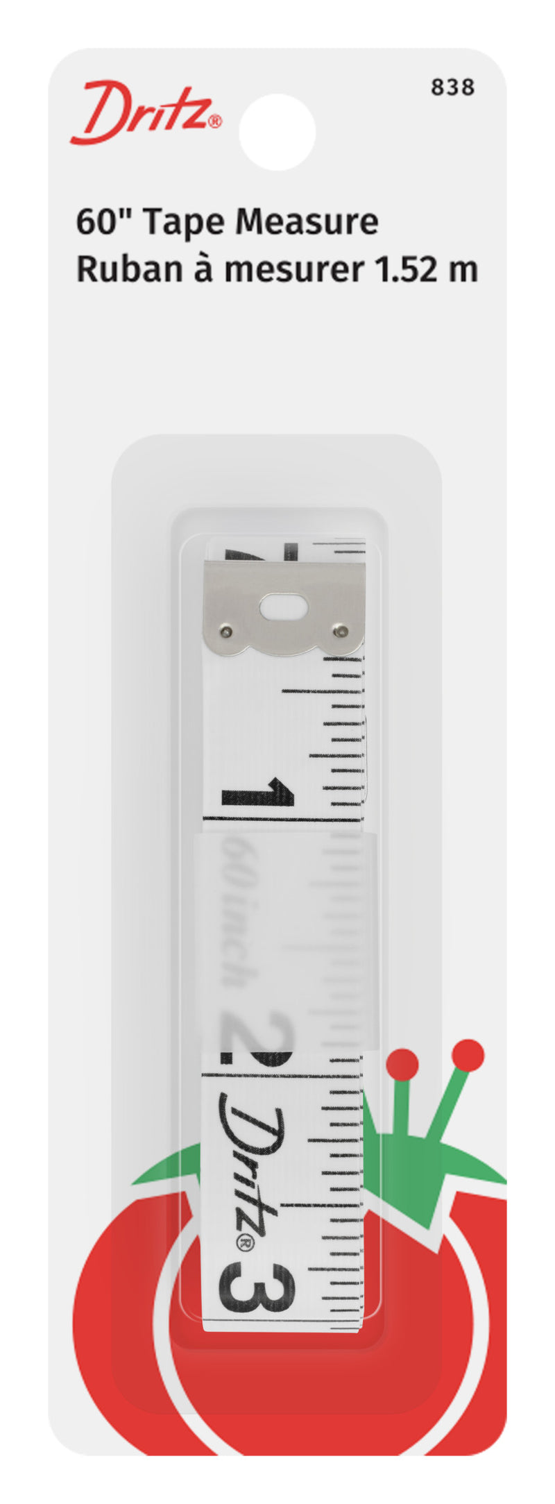 Chargez l'image dans la visionneuse de la galerie, 838|Dritz 60" Tape Measure, White