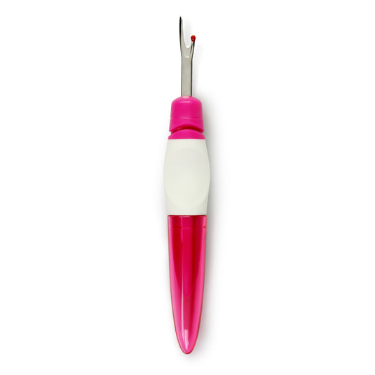 60126|Prym Large Seam Ripper with Protective Cap, Pink