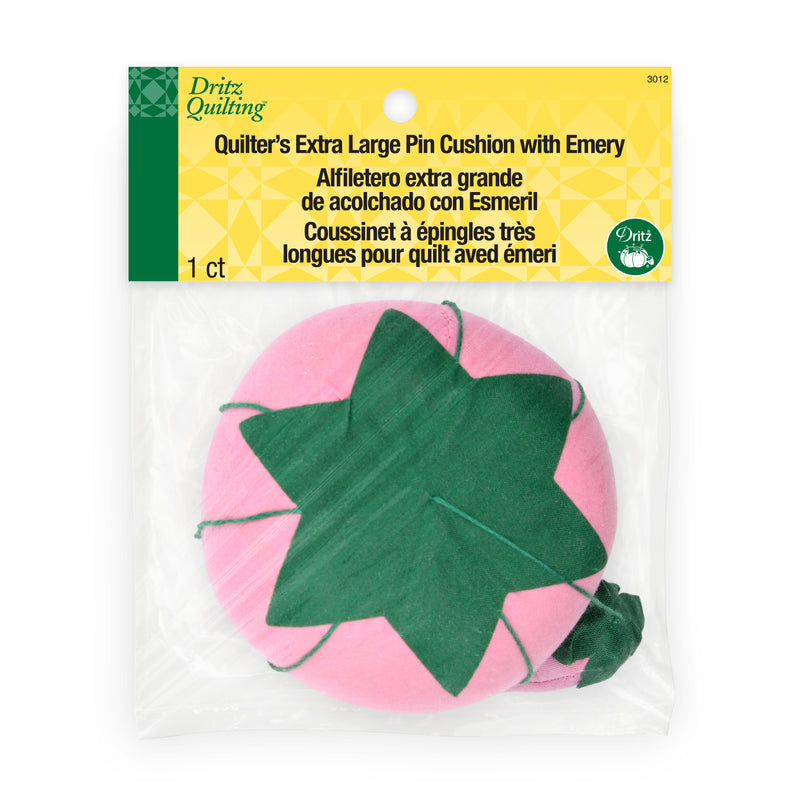 Cargue la imagen en el visor de la galería, 3012|Dritz Extra-Large Tomato Pin Cushion with Strawberry Emery, Assorted Colors
