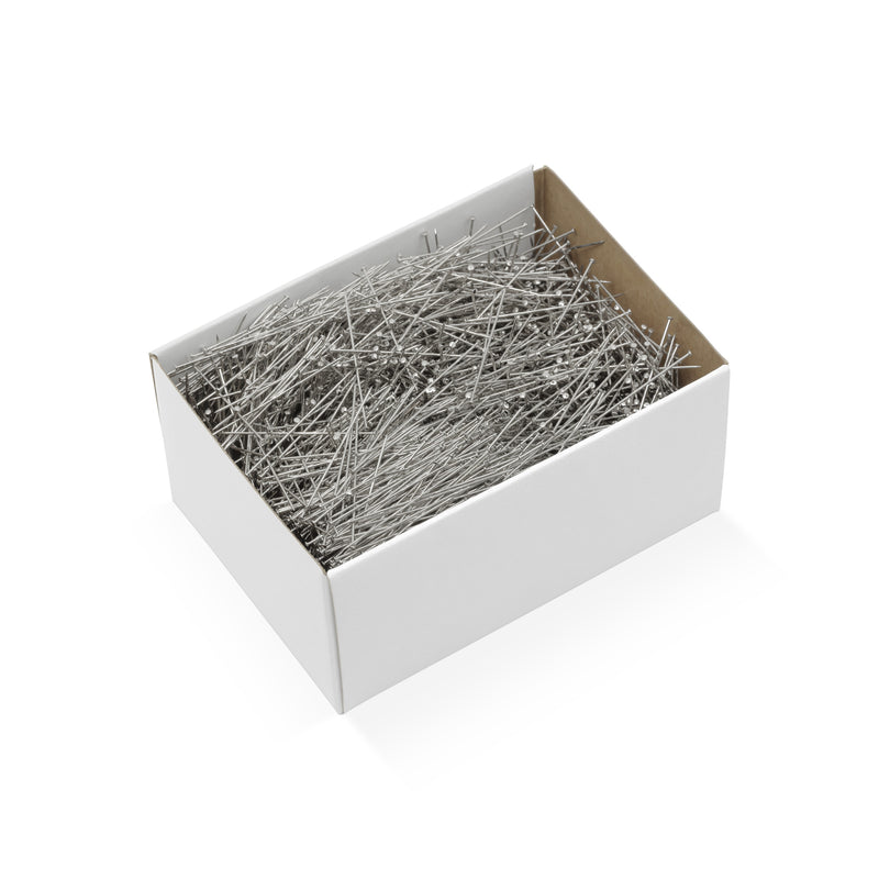 Cargue la imagen en el visor de la galería, 119000|Prym Dorcas Pins, Size 23, Nickel, 500 gram