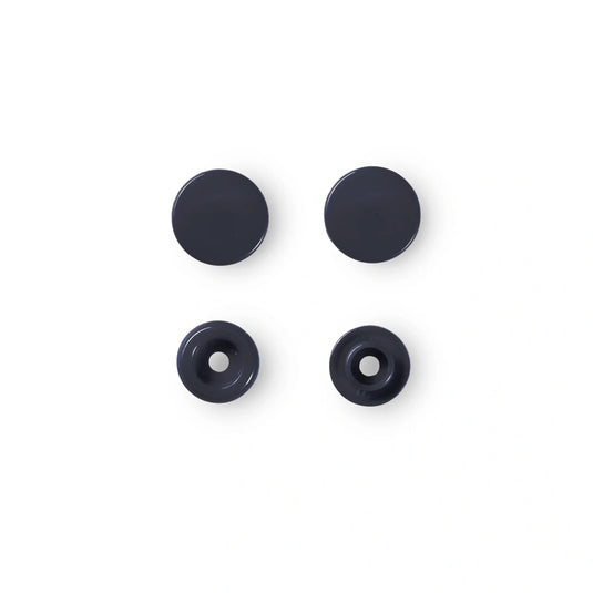 393102|Prym Non-Sew Color Snaps 12.4 mm, 30 pc, Navy