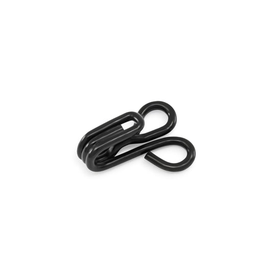 720100| Size 1 Black Steel Hook