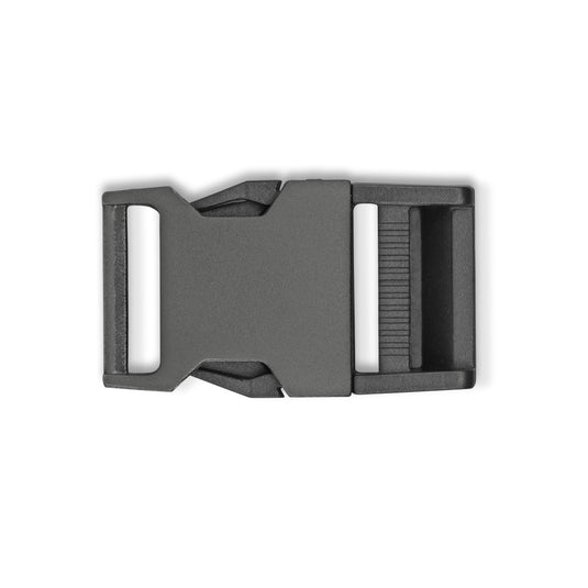 486|Dritz 1" Parachute Buckle, Antique Silver