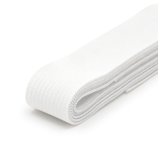 9322W|Dritz 3/4" Knit Non-Roll Elastic, White, 1 yd