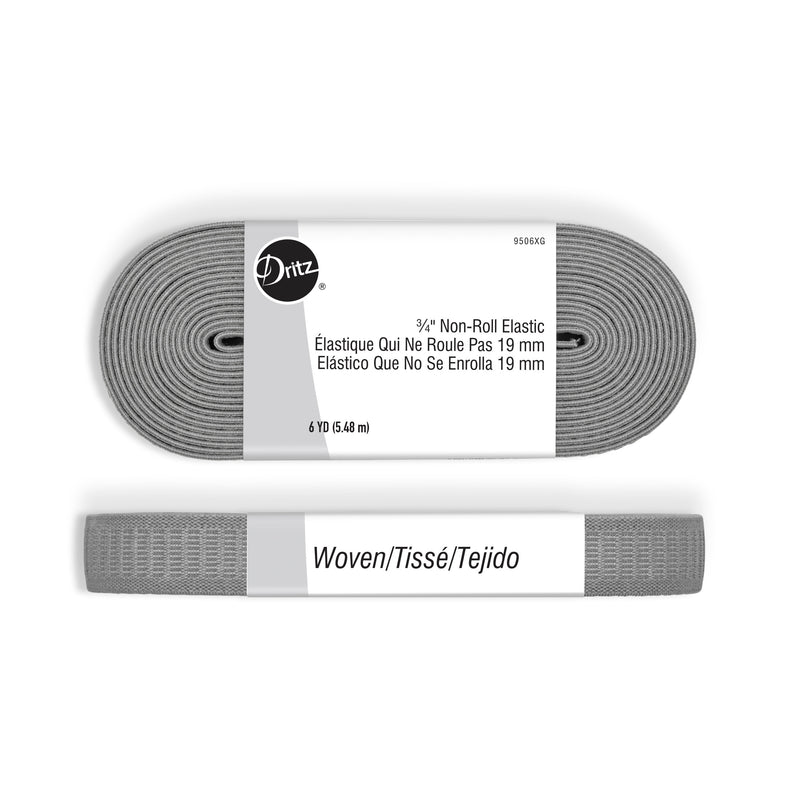 Chargez l'image dans la visionneuse de la galerie, 9506XG|Dritz 3/4" Non-Roll Elastic, Gray, 6 yd