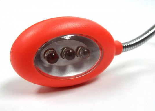 942|Dritz Flexible LED Light, Free-Standing and Clip-On, Assorted Colors