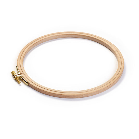 611677|Prym Embroidery Frame, Beechwood, 19cm
