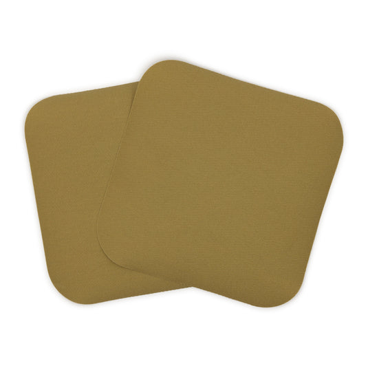 55240-58T|Dritz Twill Iron-On Patches, 5" x 5", 2 pc, Khaki