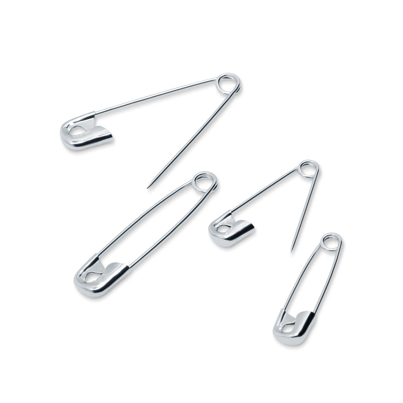 Load image into Gallery viewer, 180|Dritz Safety Pins, Assorted Sizes, Nickel, 25 pc