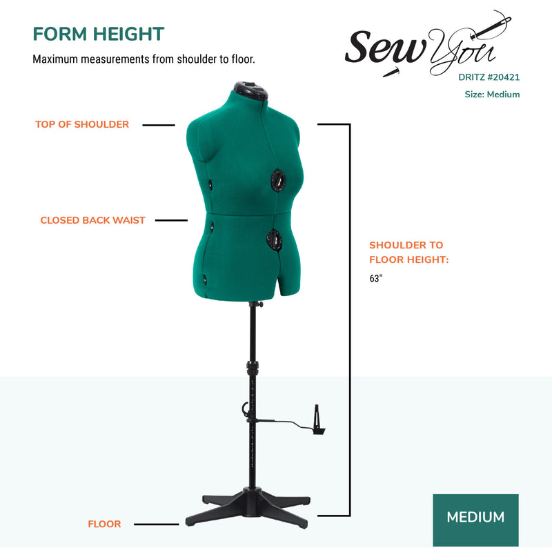 Load image into Gallery viewer, 20421|Dritz Sew You Adjustable Dress Form, Medium

