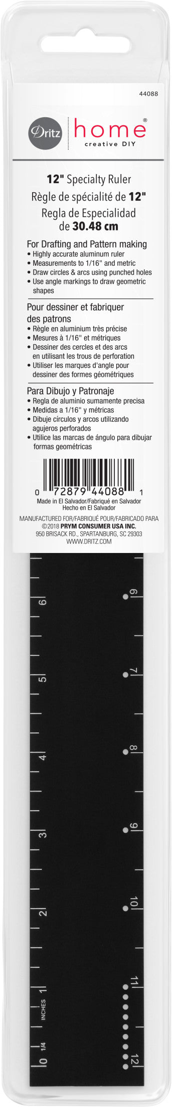 Load image into Gallery viewer, 44088|Dritz 12" Specialty Ruler
