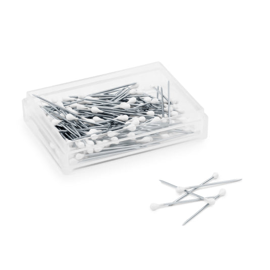 3113|Dritz 3/4" Dipped Head Applique Pins, White, 150 pc