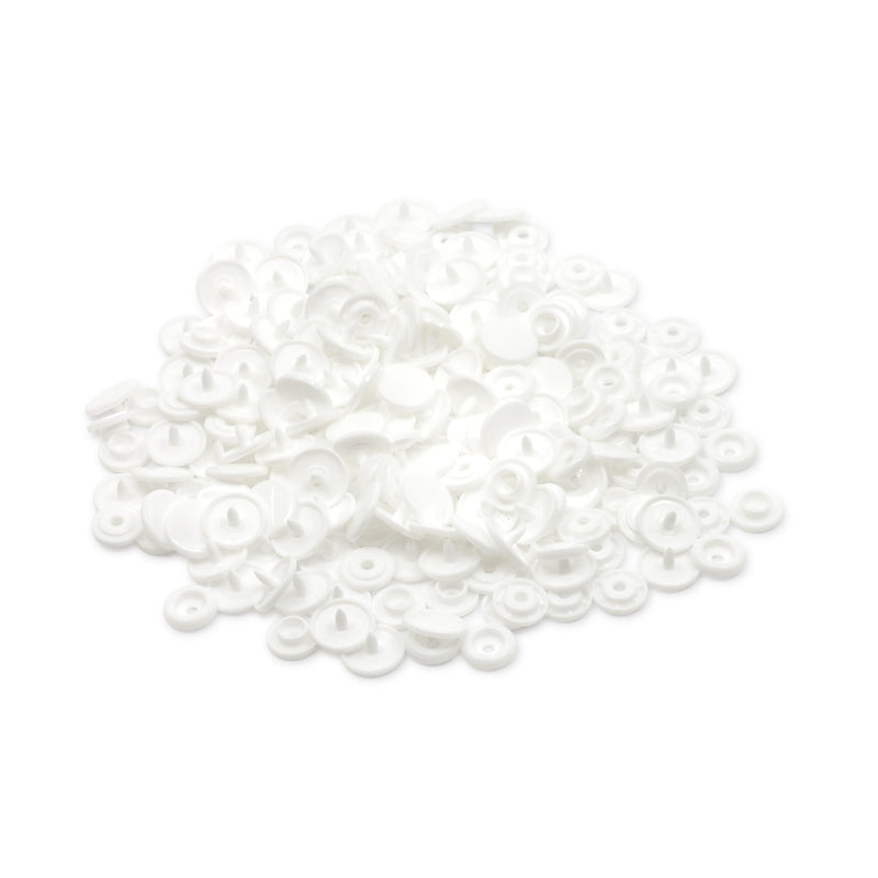 Cargue la imagen en el visor de la galería, 11179|Dritz 1/2" Plastic Snaps, White, 60 Sets