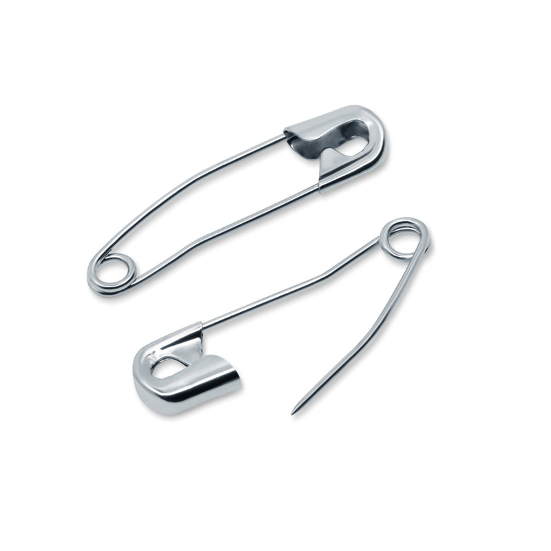 Chargez l'image dans la visionneuse de la galerie, 7215|Dritz 1-1/16" Curved Safety Pins, Nickel, 50 pc