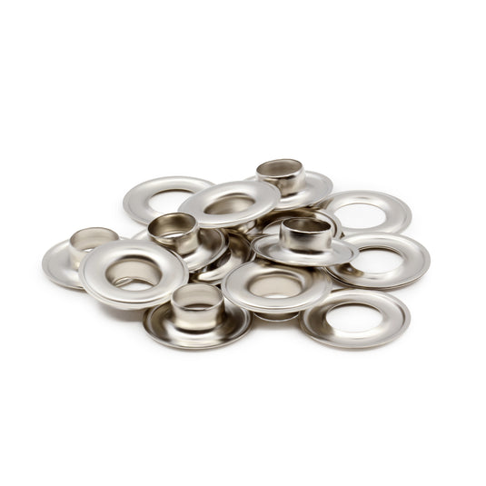 1-65|Dritz 3/8" Grommets, 8 pc, Nickel