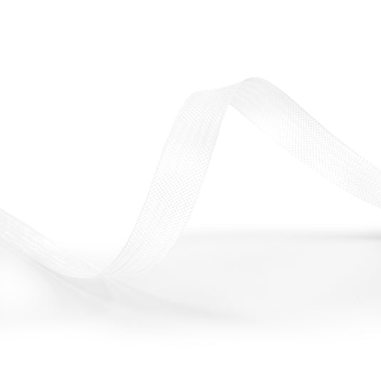 789R-12BTY|Dritz 1/2" Polyester Horsehair Braid, White, 50 yd