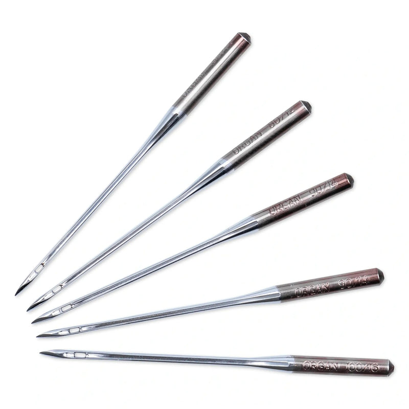 Load image into Gallery viewer, 154450|Prym Leather Sewing Machine Needles, Sizes 12-16 (No. 80-100), 5 PC