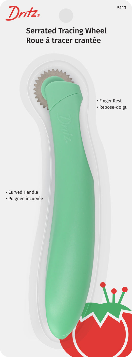 5113|Dritz Ergonomic Serrated Tracing Wheel
