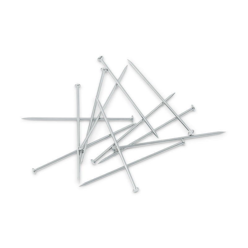 Cargue la imagen en el visor de la galería, 111300|Prym Satin Pins, Size 17, Nickel, 1/2 lb