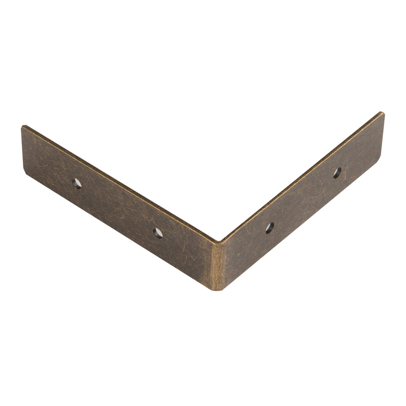 Chargez l'image dans la visionneuse de la galerie, 44790-38|Dritz Smooth Right Angle Corners, Small, Antique Brass, 4 pc