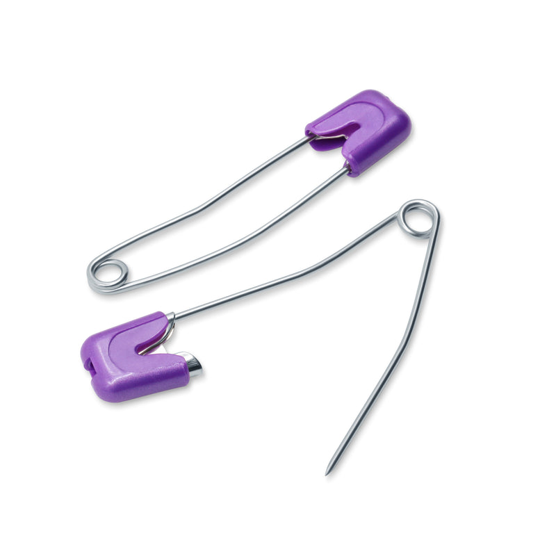 Cargue la imagen en el visor de la galería, 46-67|Dritz Bright Baby-Safe Diaper Pins, 4 Count, Assorted Colors