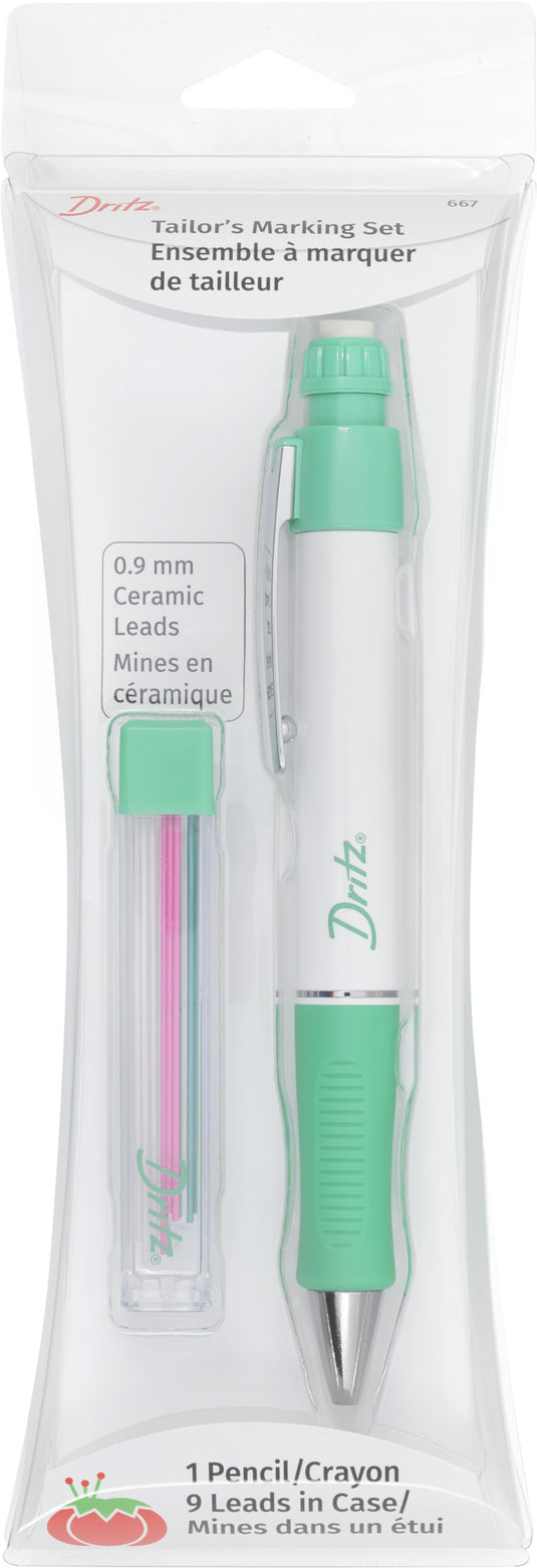 667|Dritz Tailors Marking Set with Assorted Ceramic Lead